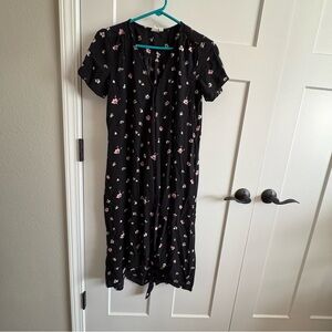GAP, floral, midi wrap dress, ladies, small, dressy casual, special event cute!!